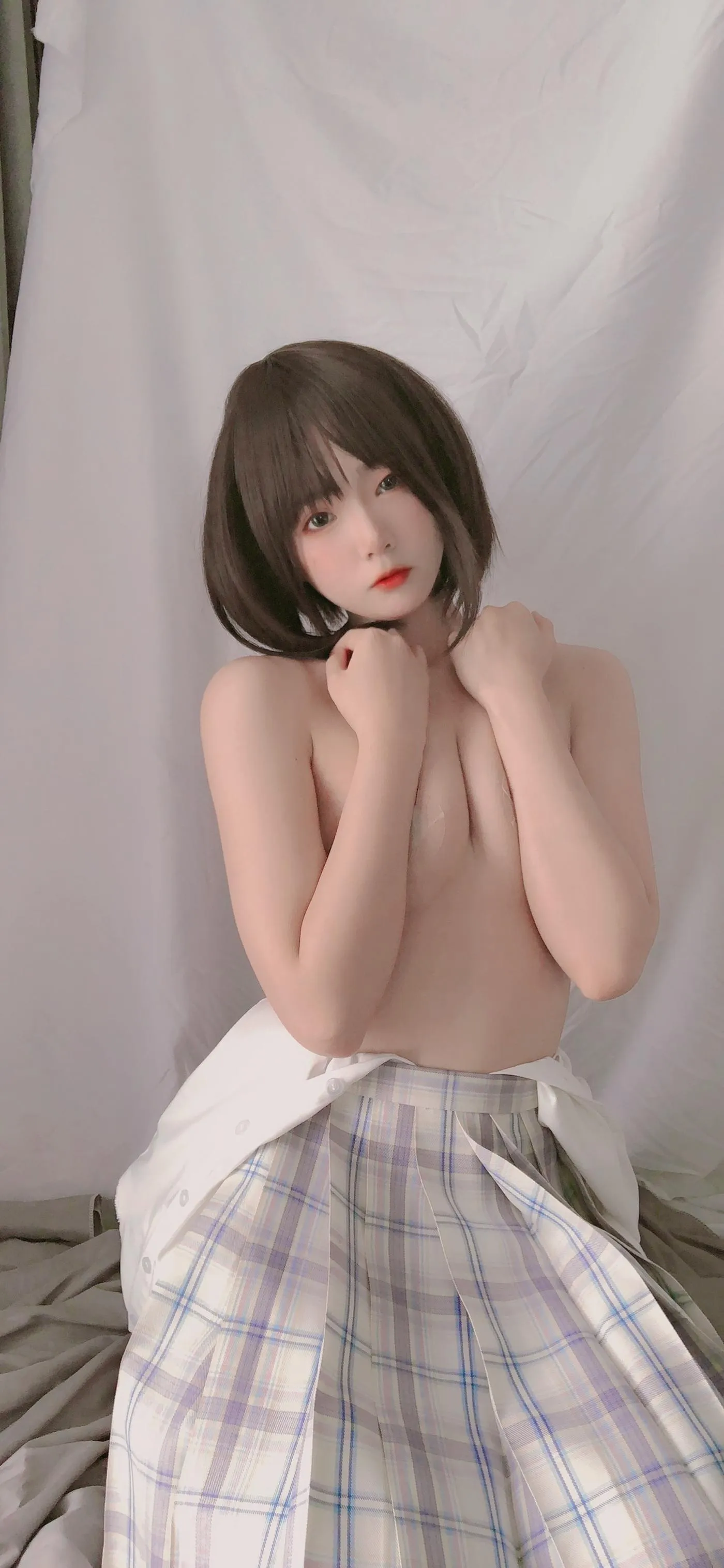 是青水 – NO.12 学妹jk自拍 [33P]插图8